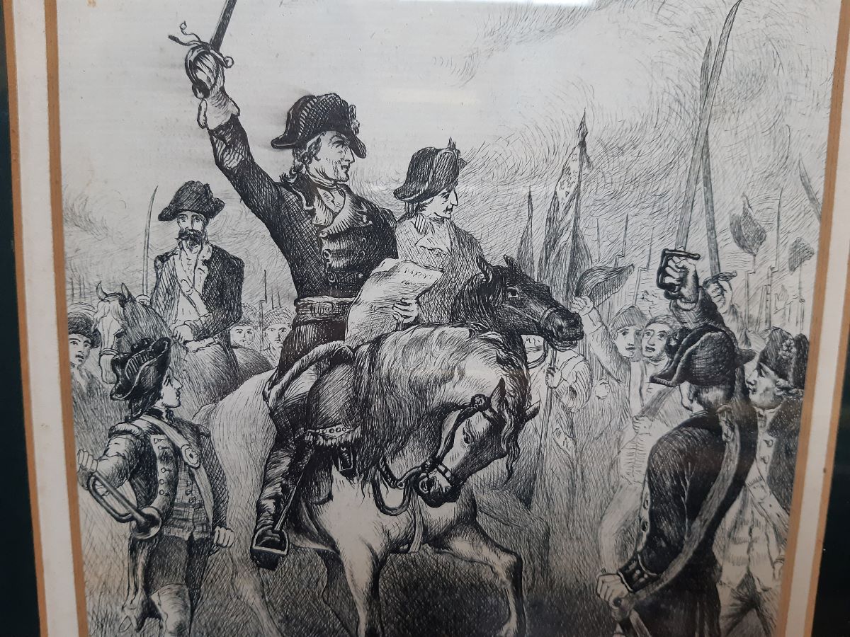 19th century pen & ink, Napoleon